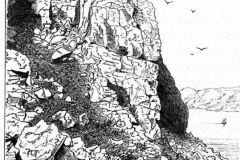 Ludwig-Salvator-Pogled-s-Kavranica-crtez-1870