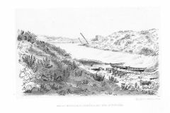 Ludwig-Salvator-Valle-piccola-di-Sercica-mit-der-Fortezza-Srscica-sa-Forticun-crtez-1870